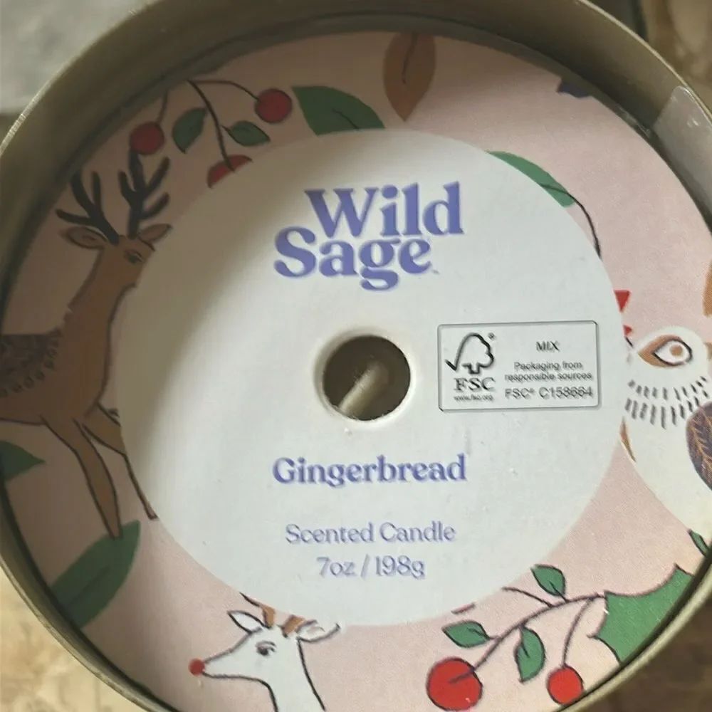 Wild Sage Gingerbread Candle! - Picture 4 of 6